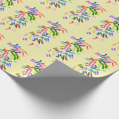 Cadeau Papier d'enrobage du concepteur d'ADN Chromosomes  (Coin)