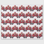 Cadeau Papier d'enrobage du contrôleur de jeu Nutcracker (Plat)