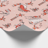 Cadeau Papier d'enrobage Elf Mischief (Coin)