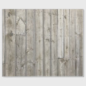 Cadeau Papier d'enrobage en bois rustique (Plat)