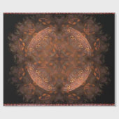 Cadeau Papier d'enrobage en cuivre doré (Plat)