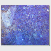 Cadeau Papier d'enrobage en quartz violet / Géode Rock (Plat)