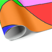 Cadeau Papier d'enrobage en verre (Coin rond)