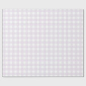 Cadeau Papier d'enrobage En vichy violet (Plat)