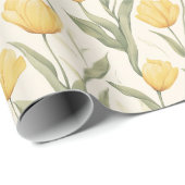 Cadeau Papier d'enrobage Feline Tulip Gras (Coin rond)