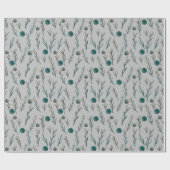 Cadeau Papier d'enrobage Ferns & Dots (Plat)