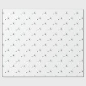 Cadeau Papier d'enrobage flottant de graines de Dandelion (Plat)