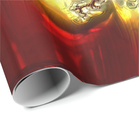 Cadeau Papier d'enrobage Fractal Art 34 (Coin rond)