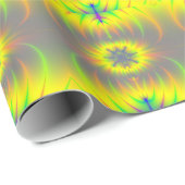 Cadeau Papier d'enrobage fractal Mitose (Coin rond)