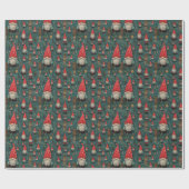 Cadeau Papier d'enrobage Gnomes (Plat)