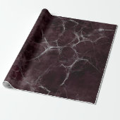 Cadeau Papier d'enrobage gothique argenté (Déroulé)