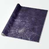 Cadeau Papier d'enrobage gothique argenté (Déroulé)