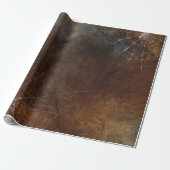 Cadeau Papier d'enrobage gothique argenté (Déroulé)