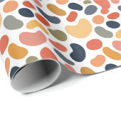 Cadeau Papier d'enrobage graphique Kaleidoscope (Coin rond)