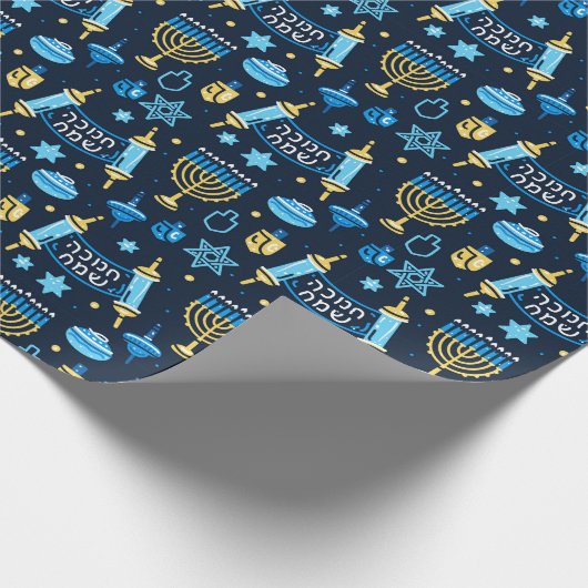 Cadeau Papier d'enrobage Hanoukka (Coin)