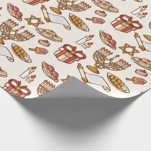 Cadeau Papier d'enrobage Hanoukka (Coin)