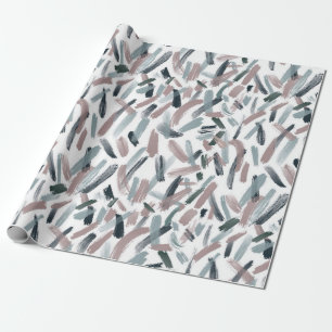 Cadeau Papier d'enrobage Joyful Brush Strokes