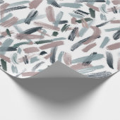 Cadeau Papier d'enrobage Joyful Brush Strokes (Coin)
