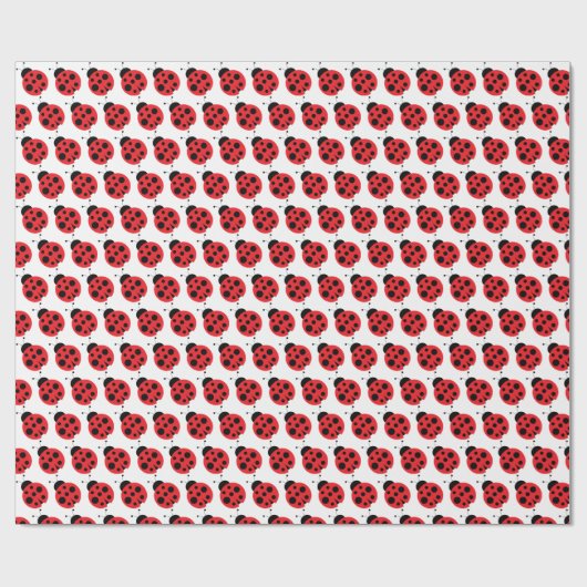 Cadeau Papier d'enrobage Little Ladybug (Plat)
