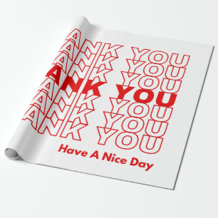 Cadeau Papier d'enrobage Merci Petites entreprises