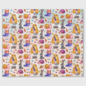 Cadeau Papier d'enrobage mignon des critères forestiers (Plat)