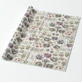 Cadeau Papier d'enrobage Motif à base de légumes Adolphe (Déroulé)