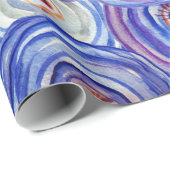 Cadeau Papier d'enrobage Motif circulaire (Coin rond)