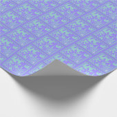 Cadeau Papier d'enrobage motif feuille (Coin)