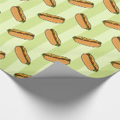 Cadeau Papier d'enrobage Motif Hot Dog (Coin)