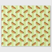 Cadeau Papier d'enrobage Motif Hot Dog (Plat)