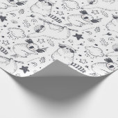 Cadeau Papier d'enrobage Motif Sloth (Coin)