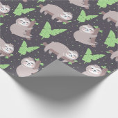 Cadeau Papier d'enrobage Motif Sloth (Coin)