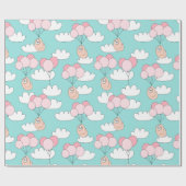 Cadeau Papier d'enrobage Motif Sloth (Plat)