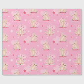 Cadeau Papier d'enrobage Motif Sloth (Plat)