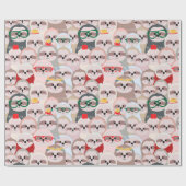 Cadeau Papier d'enrobage Motif Sloth (Plat)