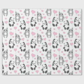 Cadeau Papier d'enrobage Motif Sloth (Plat)
