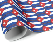 Cadeau Papier d'enrobage peigne de Cuba (Coin rond)
