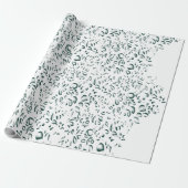 Cadeau Papier d'enrobage personnalisé | Conception argent (Déroulé)