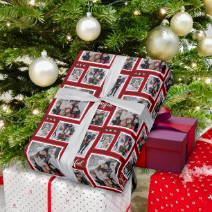 Cadeau Papier d'enrobage photo de Noël