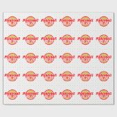Cadeau Papier d'enrobage Pickleball Lover 2 (Plat)