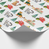 Cadeau Papier d'enrobage pour fêtes de chat tacheté (Beng (Coin)