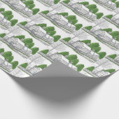 Cadeau Papier d'enrobage pour paysage d'hiver 2 (Coin)