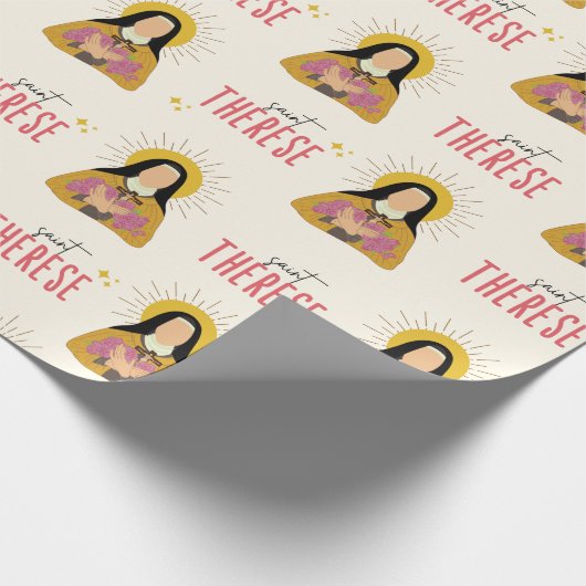 Cadeau Papier d'enrobage St. Therese (Coin)