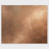 Cadeau Papier d'enrobage texturé au mur de bronze (Plat)