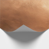 Cadeau Papier d'enrobage texturé au mur de bronze (Coin)