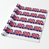 Cadeau Papier d'enrobage Union Jack (Déroulé)