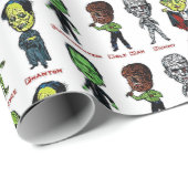 CADEAU PAPIER D'ENTREPOSAGE DE SURVEILLANCE (Coin rond)