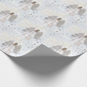 Cadeau Papier d'enveloppe Angel et Etoiles (Coin)