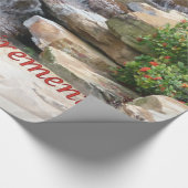 Cadeau Papier d'enveloppe de cascade de cascade de jardin (Coin)