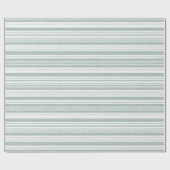 Cadeau Papier d'enveloppement à bande verte Anson (Plat)